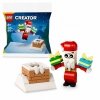 LEGO Klocki plastikowe Creator 30692 Święty Mikołaj i świąteczny komin
